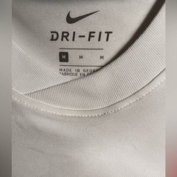 Nike x Supreme USA Soccer Nylon White lightweight Jersey short sleeve Shirt M - Picture 4 of 4